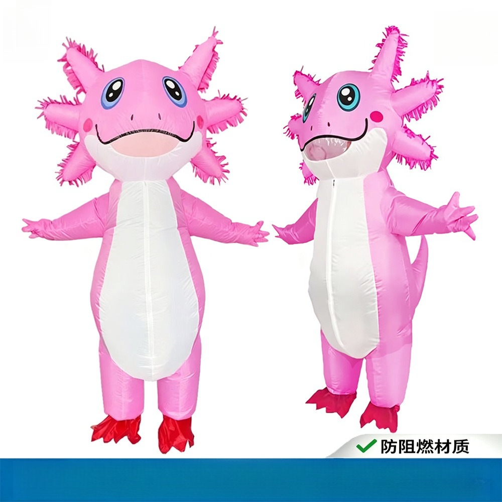 Cosplay Prop - Cadılar Bayramı Temalı Şişme Salamander Kostümü,