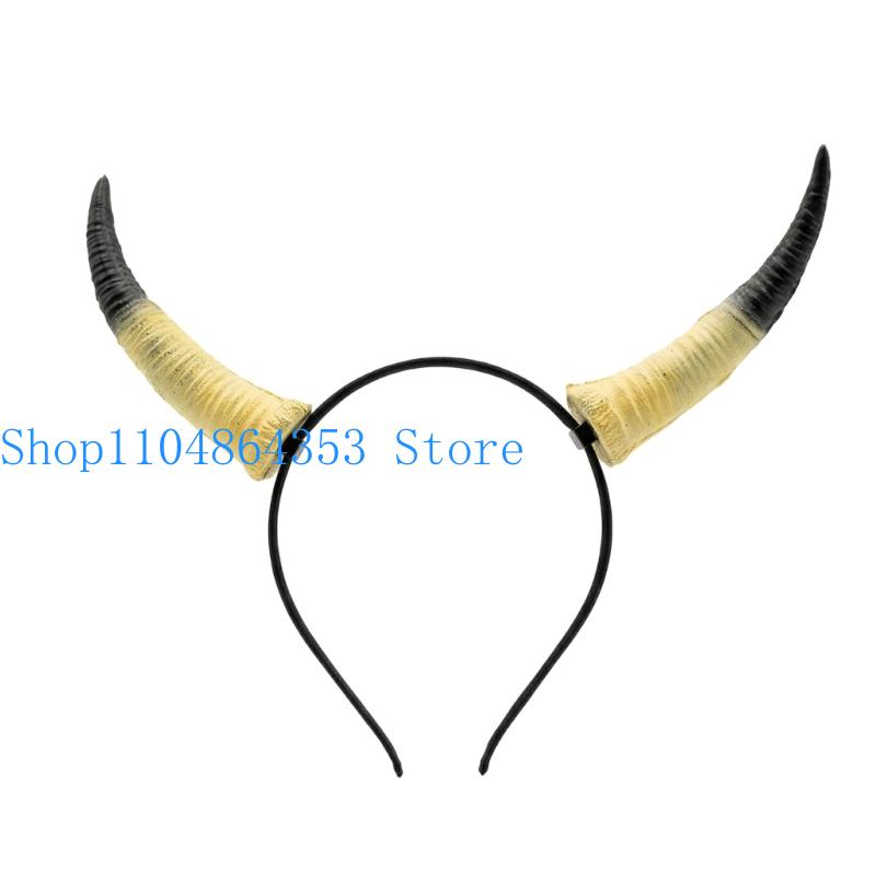 652F Keçi Boynuzu Hairband Cos - Easy Cosplay Prop incelemesi ve fiyatı