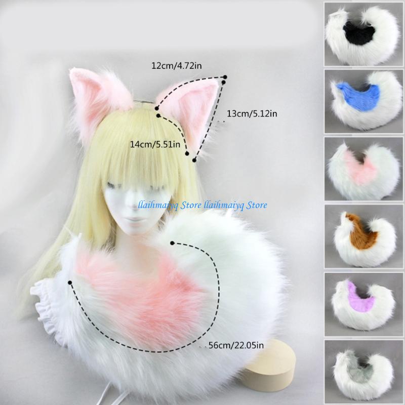 573B Doğal Görünümlü Tilki Kuy - Easy Cosplay Prop incelemesi ve fiyatı